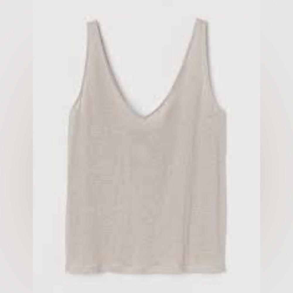 H & M light pink tank nwt size medium